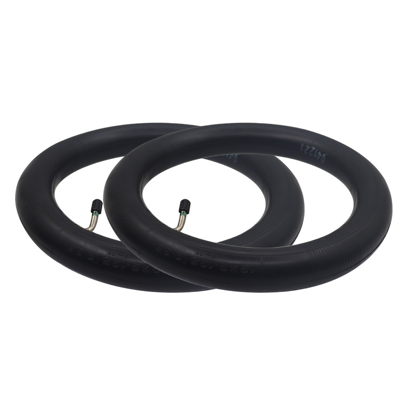 12.5Inch 12x2.125/2.35 Inner Tube 12*2.125 Camera With 45 Degree Bent Valve For 12 x 2.125 tyres