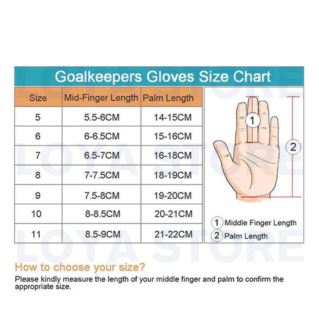 Professional Football Goalkeeper Soccer Gloves Latex Thickened Adults Goalkeeper Soccer Sports Footb