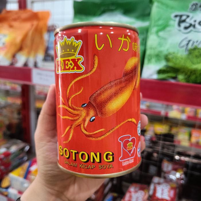 sotong kaleng rex/Sotong kaleng/Cumi kaleng/sotong kaleng cumi