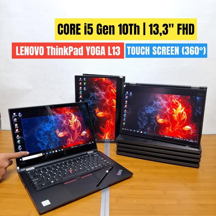 BARU Laptop Notebook Business Lenovo Think Pad L13 YOGA TOUCHSCREEN Core I5 16Gb SSD 256Gb