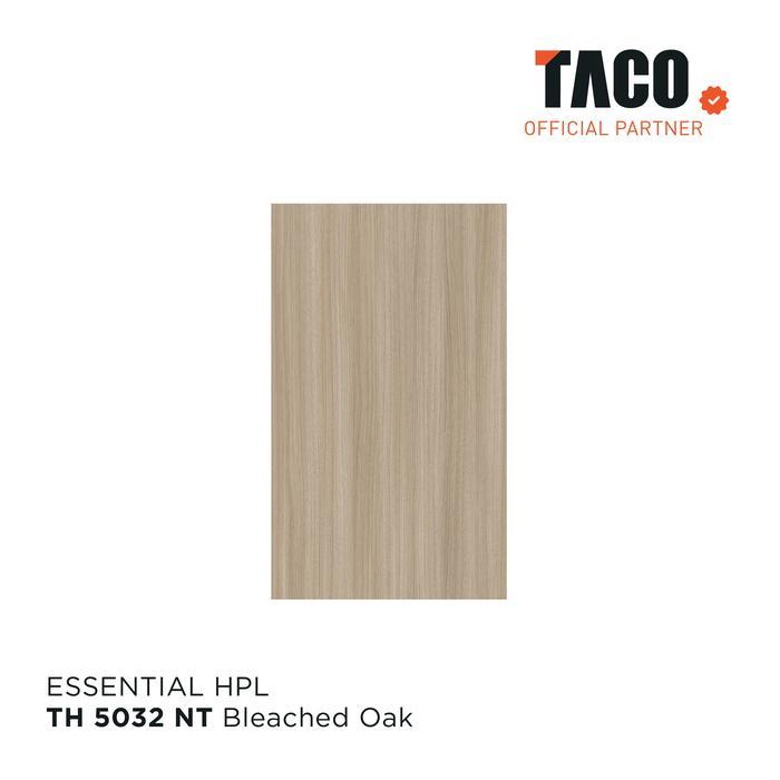 TACO Laminate HPL Serat Kayu Per 1 Lembar 122CM X 244CM - TH 5032 NT Bleached Oak