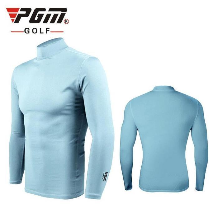 Pgm Long Sleeve Men Golf Shirt Baju Golf Pria Lengan Panjang Kaos Golf