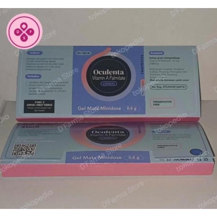 9f2q- Cendo Oculenta Gel Minidose Isi 5 Tube