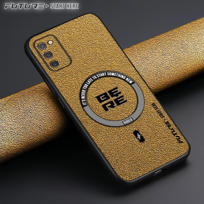 SOFTCASE MURAH Case For Samsung A02S, A03S Softcase Luxury Leather Magnetic Premium