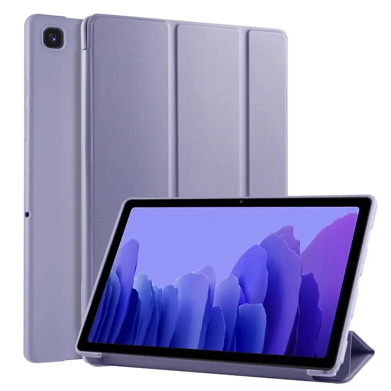 For Galaxy Tab A7 Sm T500 Case Folding Stand Magnetic Soft Silicone Back Tablet For Galaxy Tab A7 A