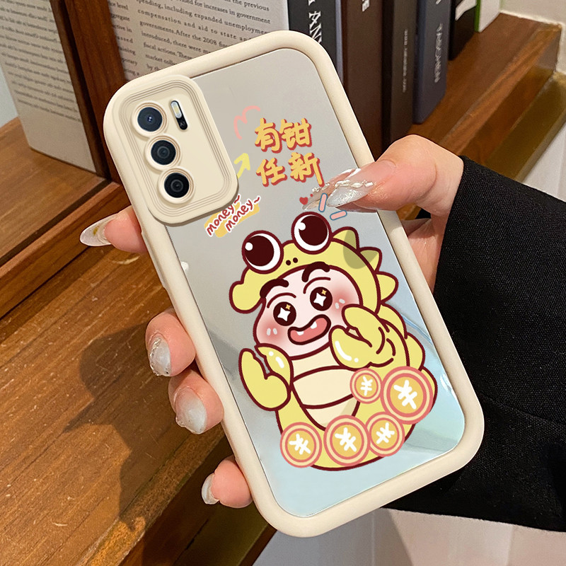 Casing Hp OPPO A16 OPPO A16s OPPO A54s Case HP Casing pola karakter anime lucu Kesing Kasing cermin 
