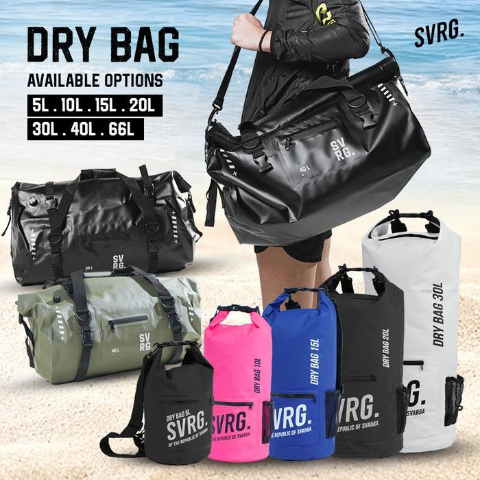 Duffel Dry Bag 40 L 40l 60L 60l - Travel Bag - Tas Olahraga - Carrier - Outdoor Gear - Waterproof