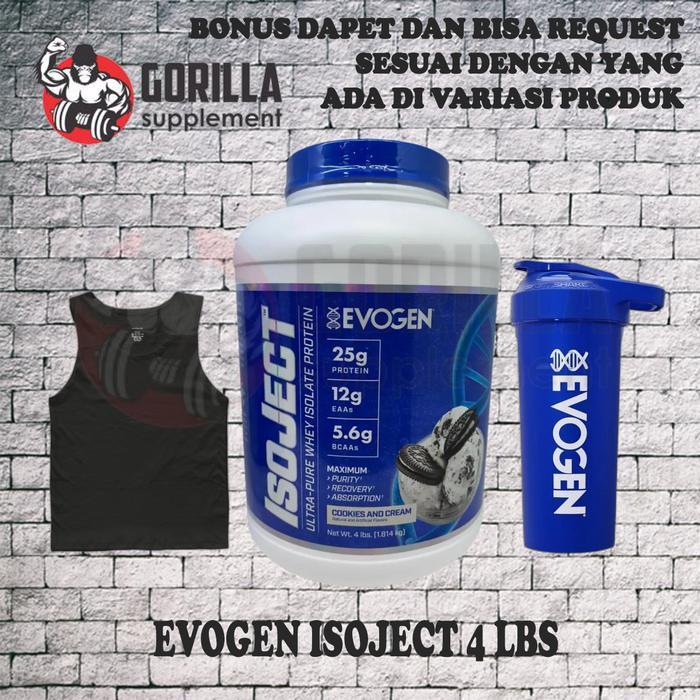EVOGEN ISOJECT 4lbs Whey Protein Isolate Iso Ject Hany Rambod