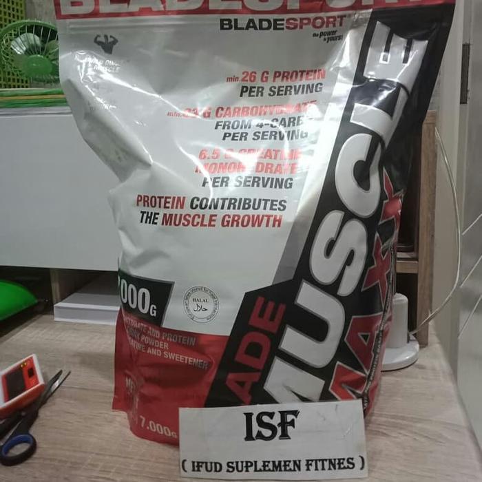 Blade Musclemaxx Gainer Ecer 1 Lbs Repack 450 Gram Bpom Halal Terbaru