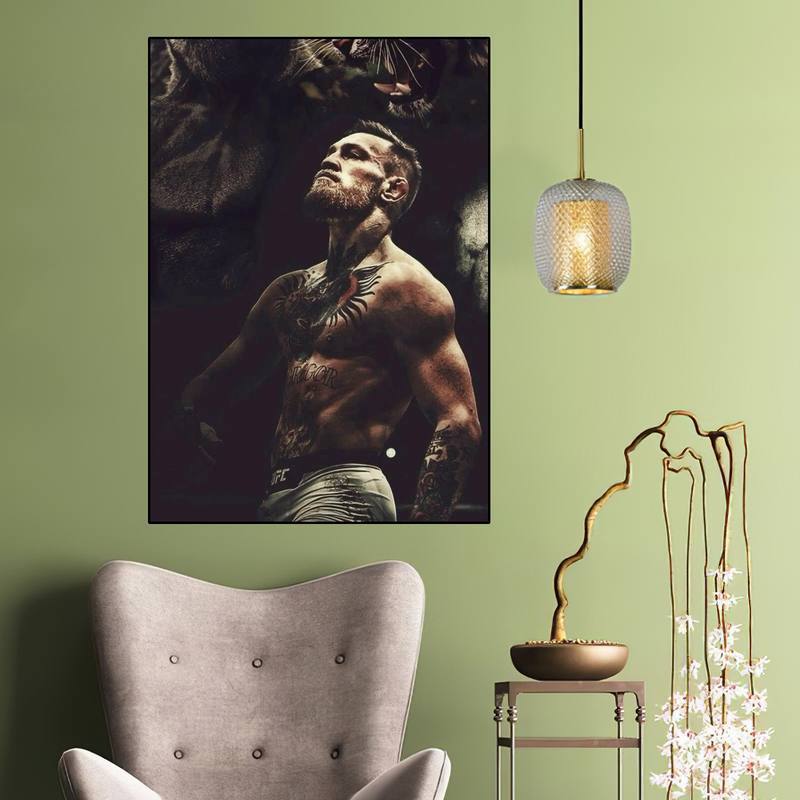 C-CONOR MCGREGOR POSTER Home Decoration Painting Wall Stickers Small