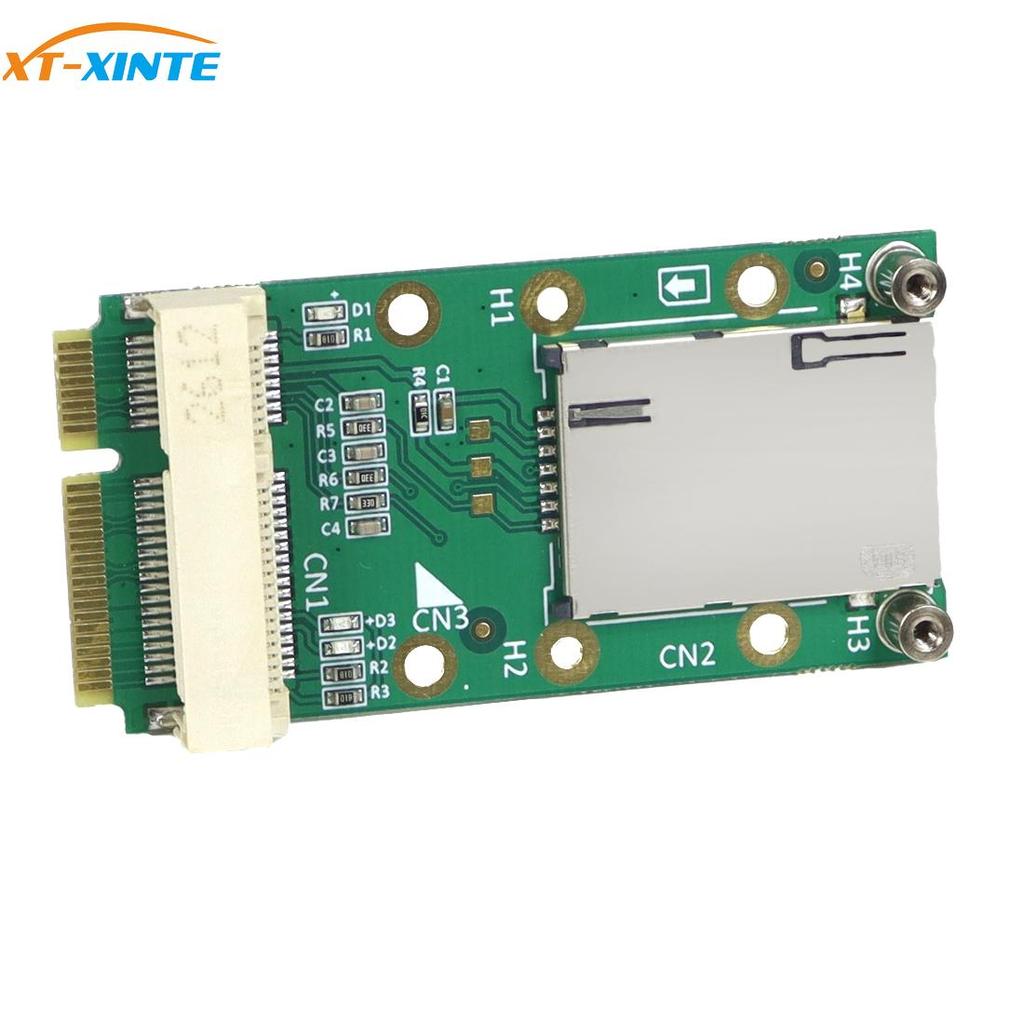 mPCIe Mini PCI-E Adapter Card with SIM Card Slot for 3G 4G Module USIM Card Slot Extension / WWAN