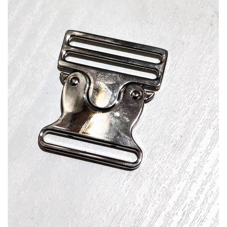 ptm0- Klip Tali Tas / Buckles / Kunci Sodok Metal 38 Mm