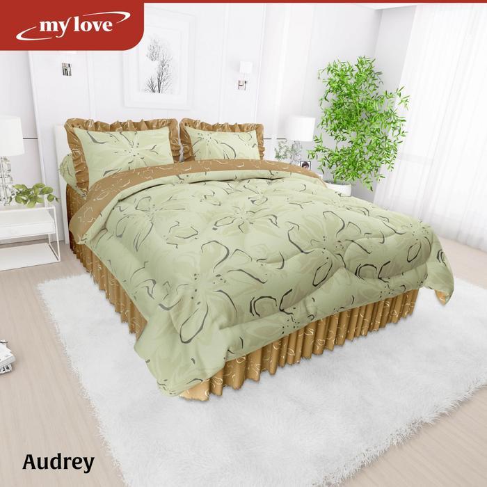 Bedcover 180x200 My Love Rumbai / Bed Cover Set 180x200 My Love Rempel