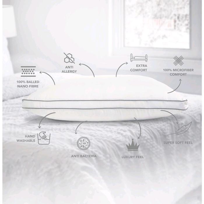 King Rabbit Cloudy Pillow Soft / Bantal Kepala Soft