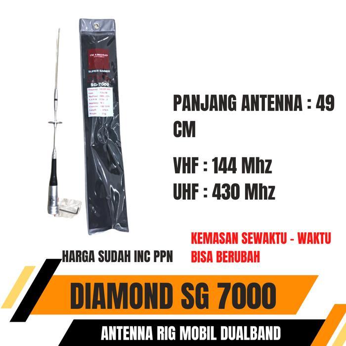 Antenna SG7000 SG 7000 Antena Mobil Radio RIG Dualband Anten Ht Radio Mobil