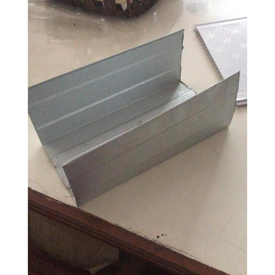 Talang Kotak Galvalum 0 35 Panjang 4M