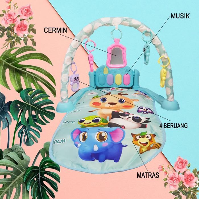 Mainan Play Gym Baby Musical / Baby Play Musical Harmonium 0639