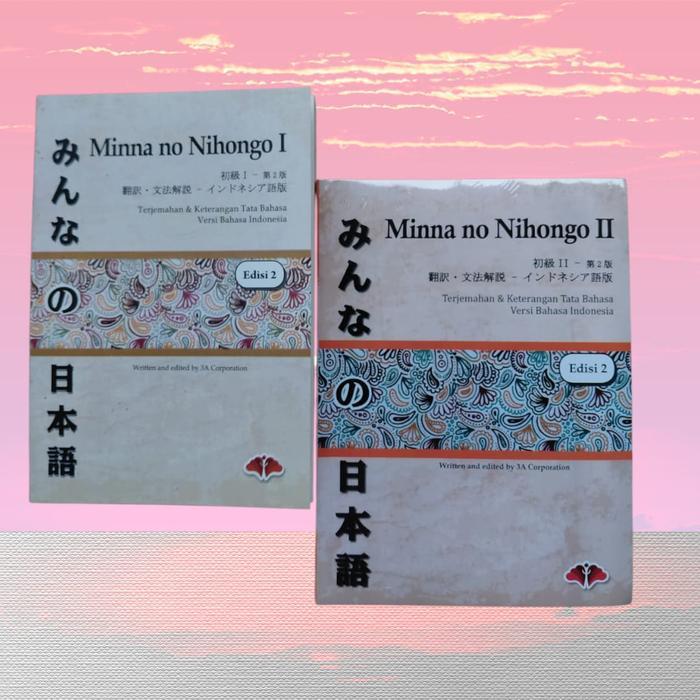 Klassy... Paket 2 Buku Minna No Nihongo 1 Dan Minna No Nihongo 2