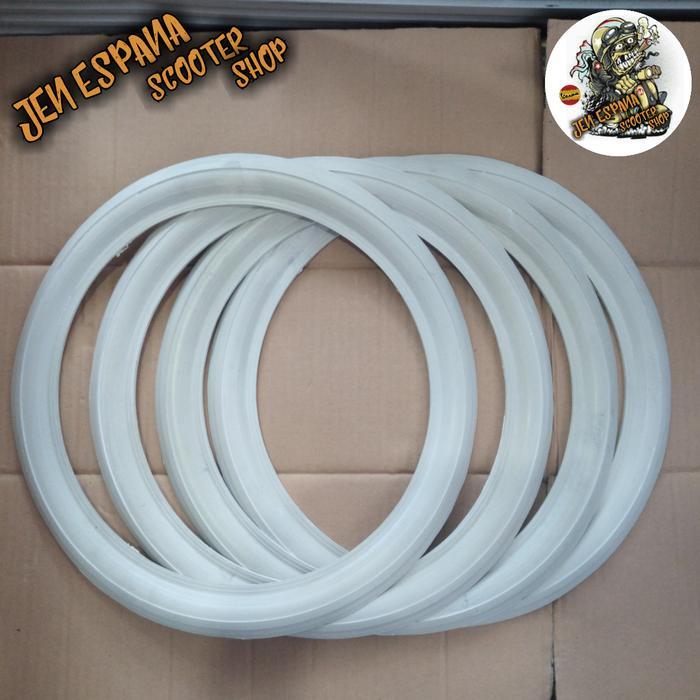 white wall ring 14. list ban ring14.. lis ban motor ring 14..