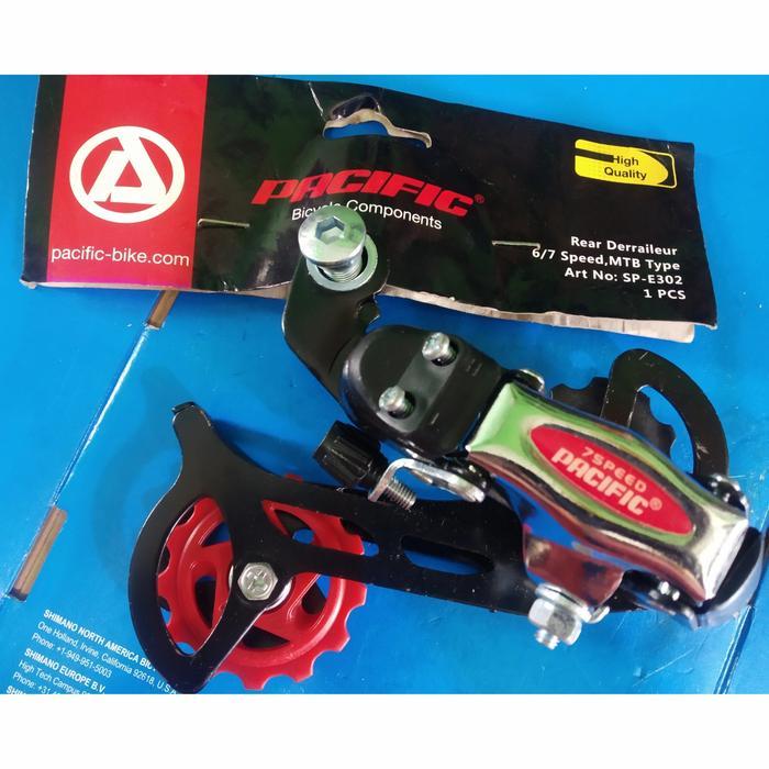 RD SEPEDA RD PACIFIC REAR DERAILLUER PACIFIC SP-E302 7 SPEED RD