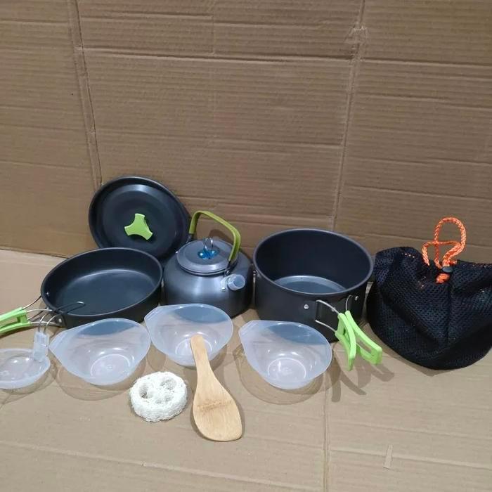 DS308 Nesting outdoor dengan teko portable - DS-308 Nesting Misting