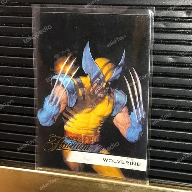 HOT SALE WOLVERINE FLAIRIUM KARTU MARVEL NO CYCLOPS LEGENDS METAL SHF FUNKO POP TERMURAH