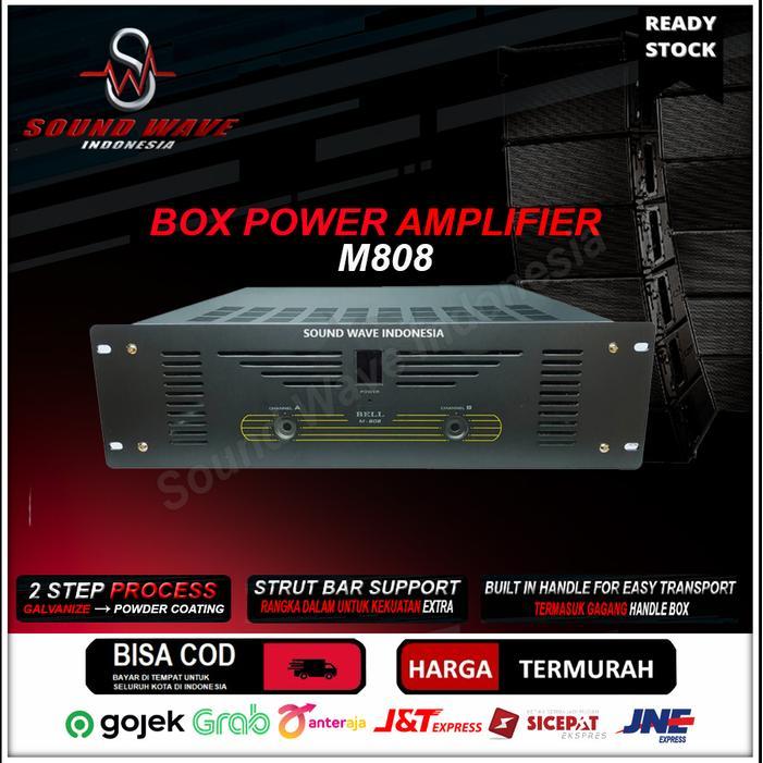 TERMURAH BOX POWER AMPLIFIER BELL M808