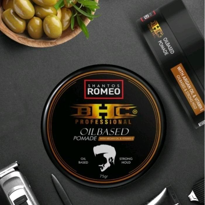 BHC Pomade Oil Based 75gr / Penata Rambut / Minyak Rambut Anak Dan Dewasa Pria Vitamin