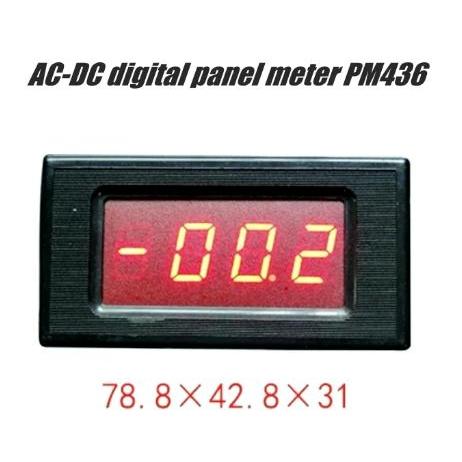Voltmeter Digital Panel Watt Meter PM436 Voltage Arus Ammeter LED