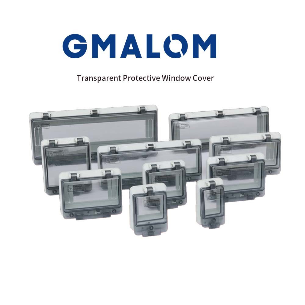 ip67 waterproof box Distribution Box 2/3/4/5/6/8/10/12/13/16Ways Transparent IP67 Waterproof