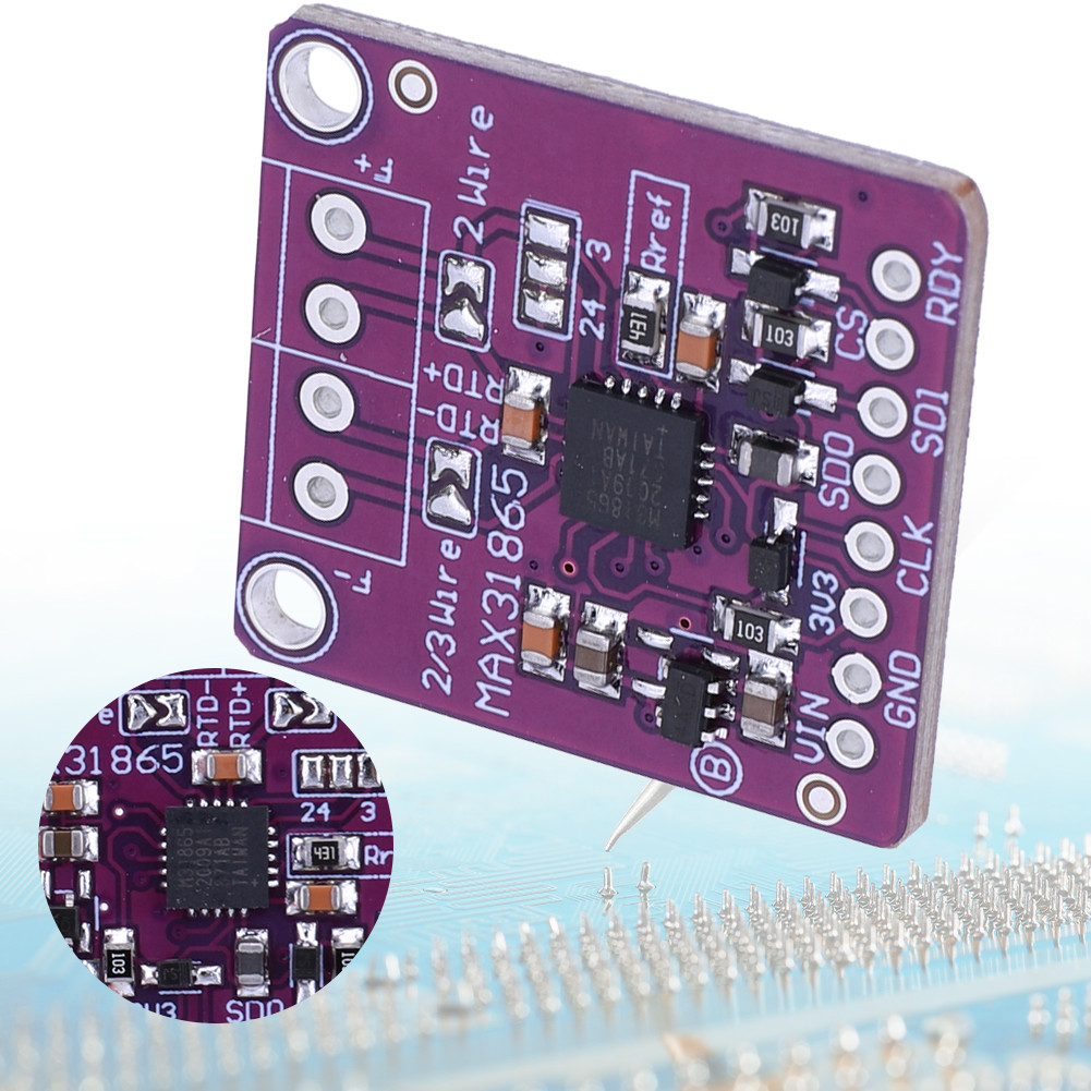 MAX31865 PT100/PT1000 RTD Temperature Thermocouple Sensor Amplifier 3.3/5 V Temperature Sensor