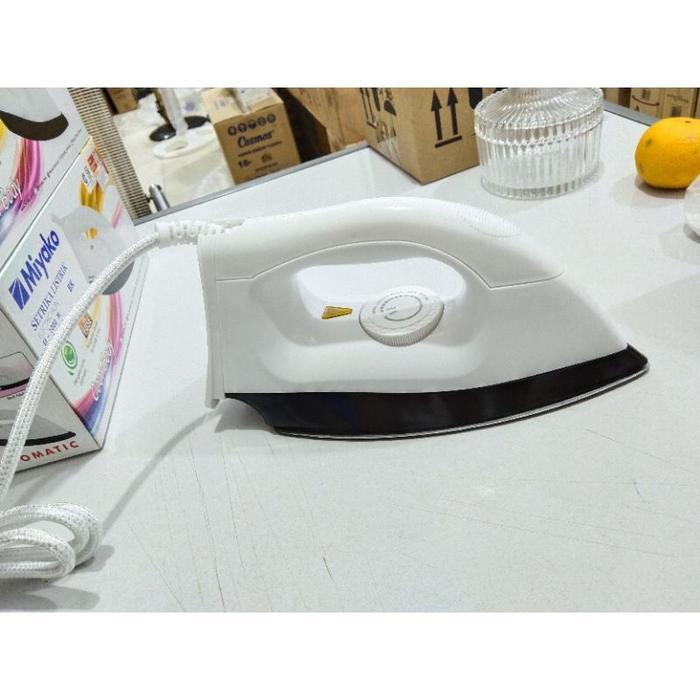 Setrika Miyako El-1000 M Gosokan Baju Miyako El 1000 M Setrika Electric Dry Iron El1000M El1008