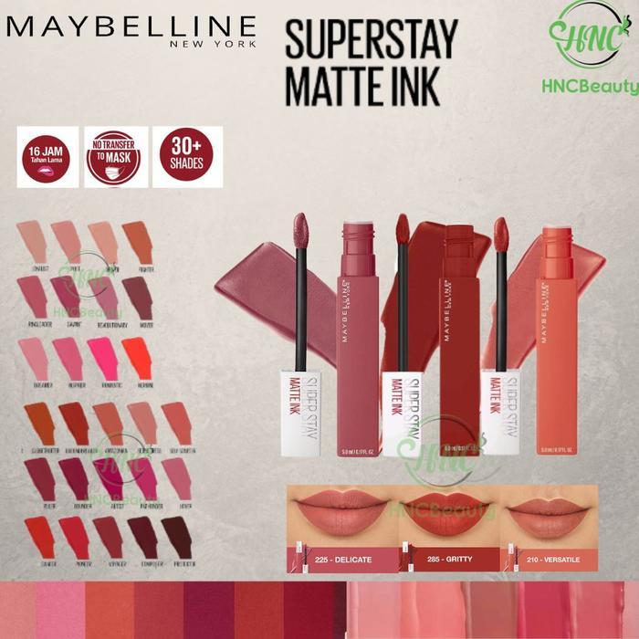 Maybelline SuperStay Super Stay Matte Ink Lip Cream Color \ Coffee Edition 5ml Lipstick Gloss - Stay