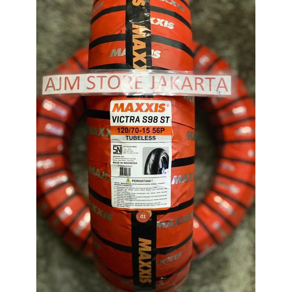 Maxxis Victra 120/70-15 Tubeless.. XMAX Depan..