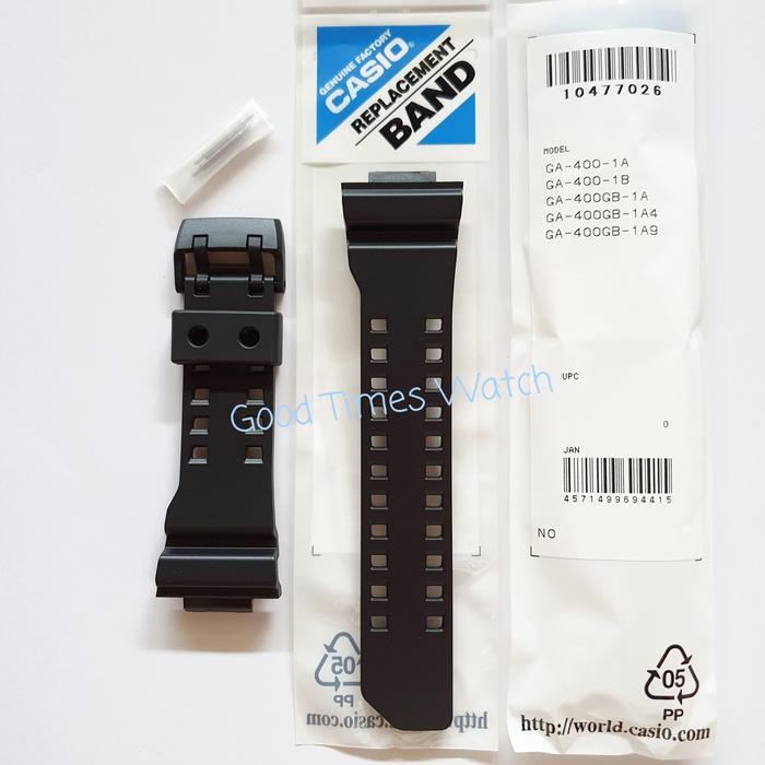 STRAP G-SHOCK GA-400 GA 400GB GA 400 Casio Original