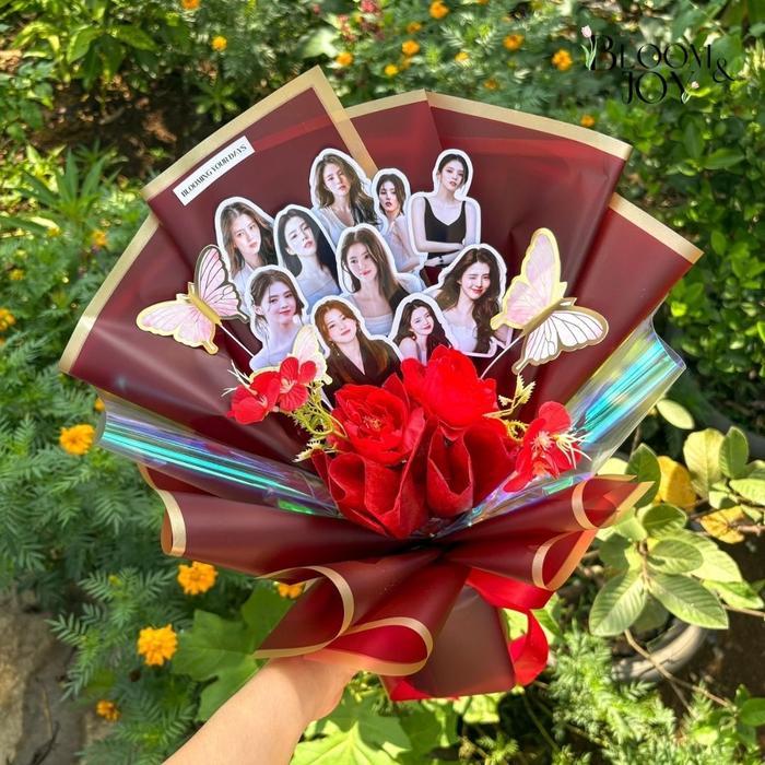 Ready (BUKET FOTO PREMIUM) Buket Cutting Foto Buket Foto Buket Idol Buket Foto Buket Custom Foto