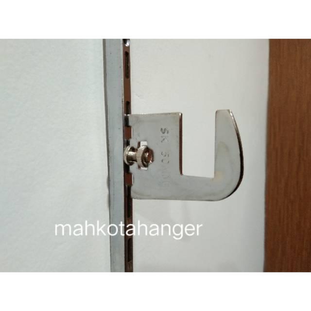 NEW Bracket Pipa Kotak Besi Daun breket penyangga besi pipa kotak