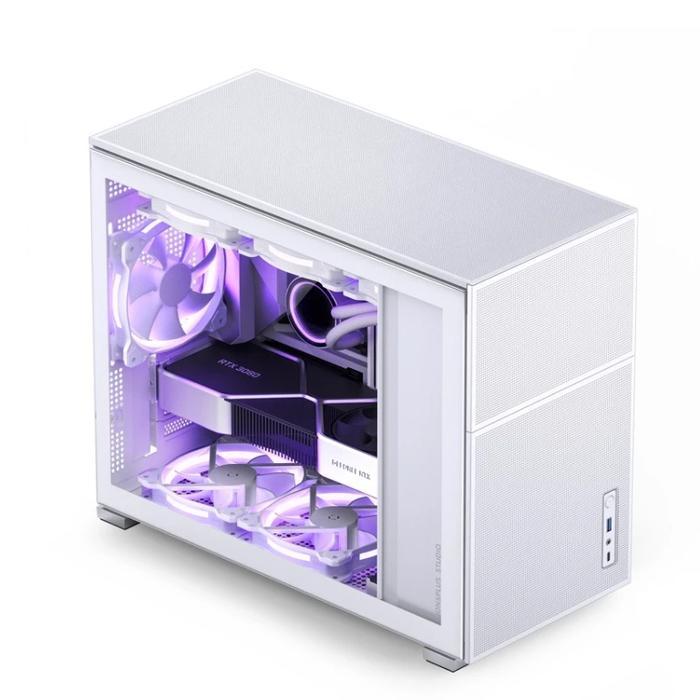 JONSBO D31 Case PC ITX M-ATX MESH White