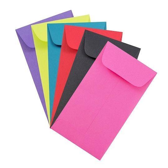 NEW isi 10 pcs Amplop Wedding Amplop Kondangan Amplop Uang Panjang Amplop Warna Warni Biru Hijau