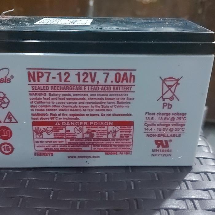 AKI TENG SEMPROT ELEKTRIK 12VOL 7AH