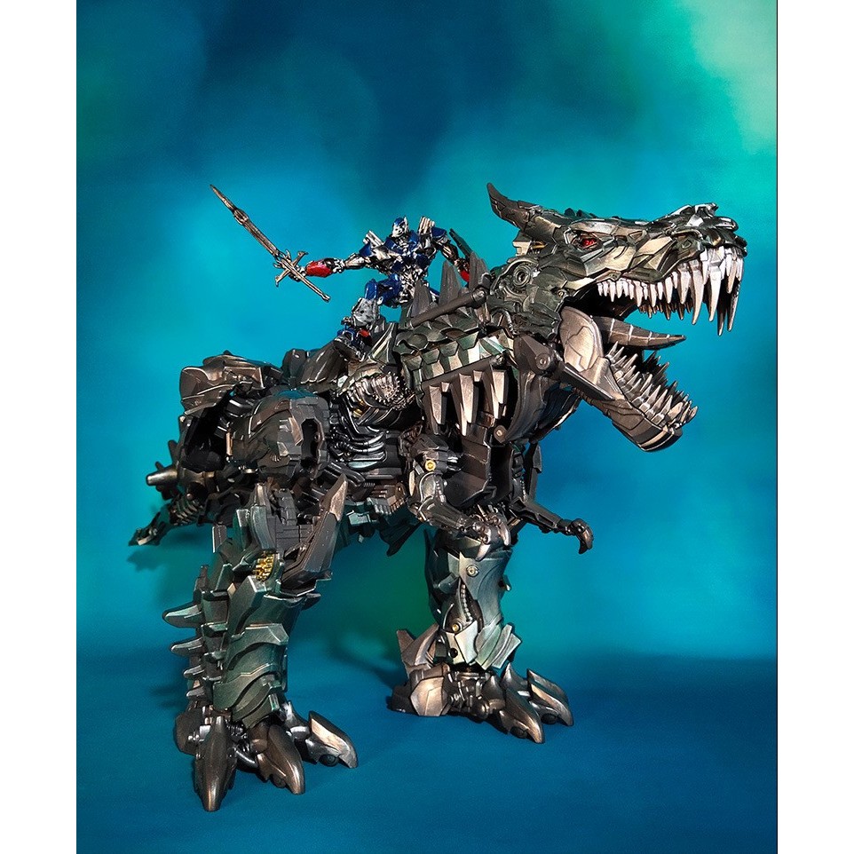 WEIJIANG LS05 Granville Tyrannosaurus Rex Transformation Dinosaur Grimlock Enlarged Version Model