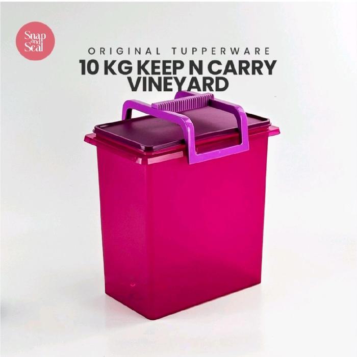 READY KEEP AND CARRY 5kg & 10kg TUPPERWARE ORIGINAL