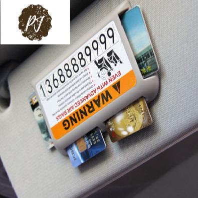 COD Tempat Kartu E Toll Tiket Kartu Parkir Mobil / Car Toll Card Holder