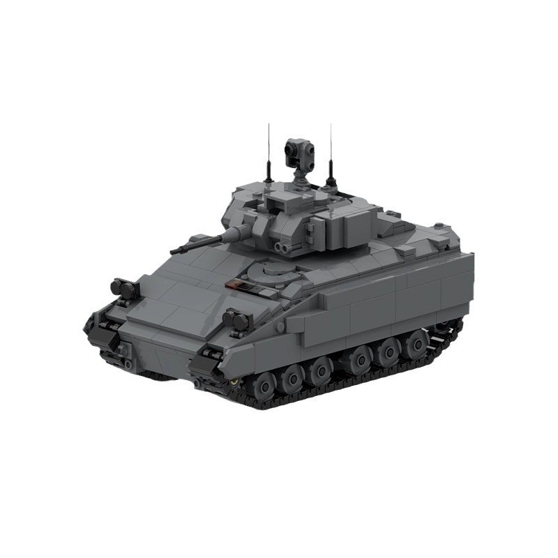 M2 M3 Bradley Tanks WW2 Military Models Armored Vehicle Building Blocks Abrams DIY Bricks