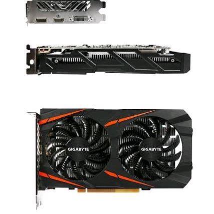 Ada Stok fan Vga Rx 460 2gb 4gb Gigabyte dual Fan 75mm 4pin
