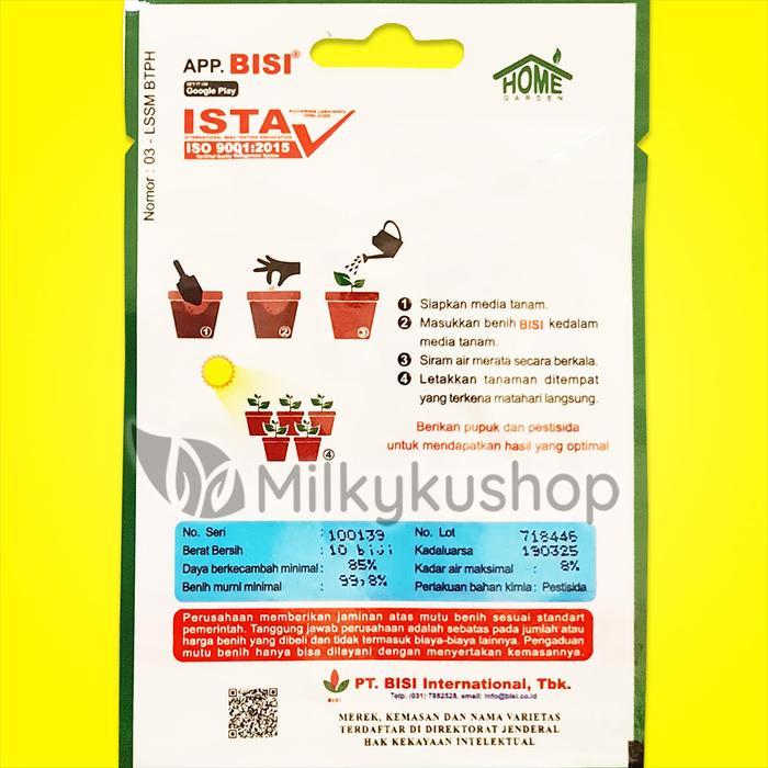 Moms_Syafa Benih Bisi Oyong Estilo 10 Biji Kemasan Pabrik