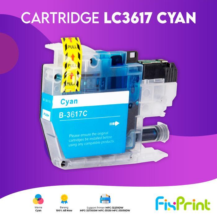 Cartridge Tinta Compatible Lc3617 Printer Mfc-J3530Dw J3530Dw #Gratisongkir
