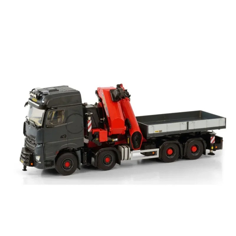 WSI 1:50 Scale Ben 8X4 PALFINGER Alloy Engineering Car Model with Crane Truck 04-2139 Adult Hobby