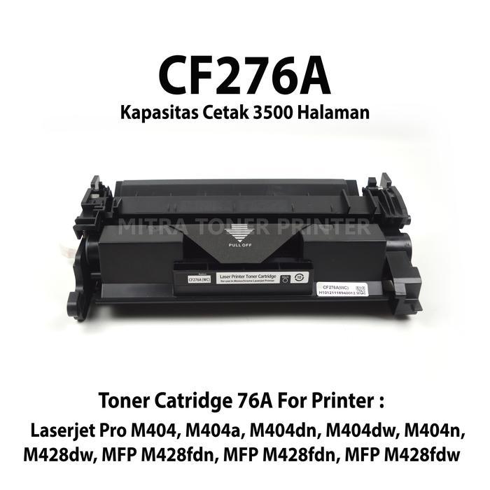 Terbaru Toner Cartridge 76A Compatible Printer Laserjet Pro M404, M404A, M404Dn, M404Dw, M404N,