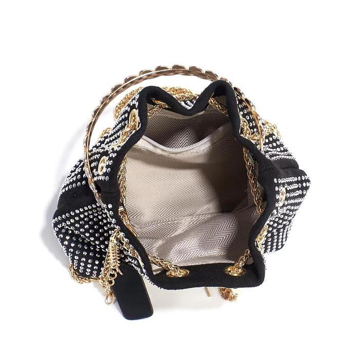 Elizabeth - Clutch Pesta Serut Super Mewah Ff 12059 - Tas Pesta Premium - Tas Pesta Wanita